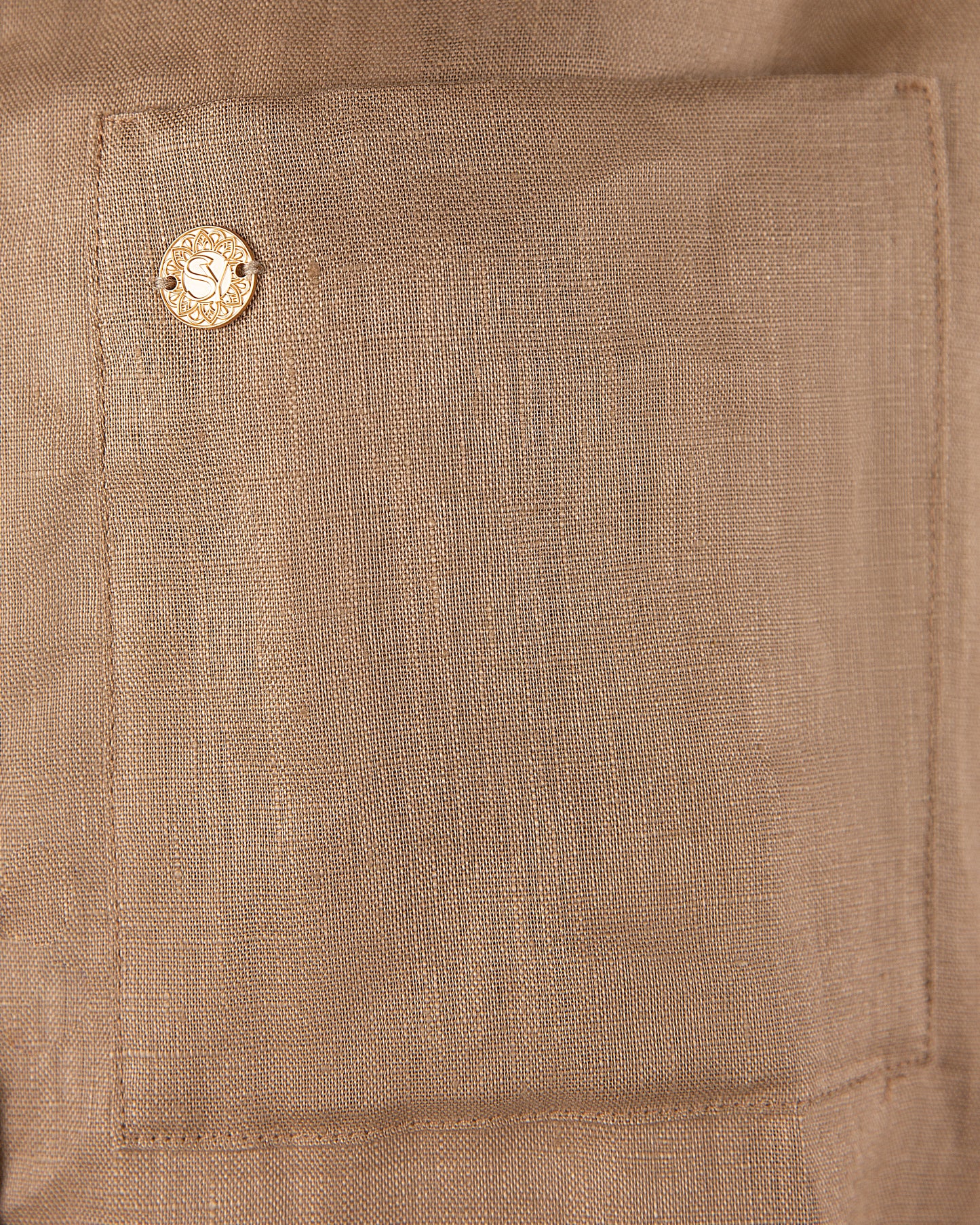 Women's linen 100% suit TOTAL BEIGE